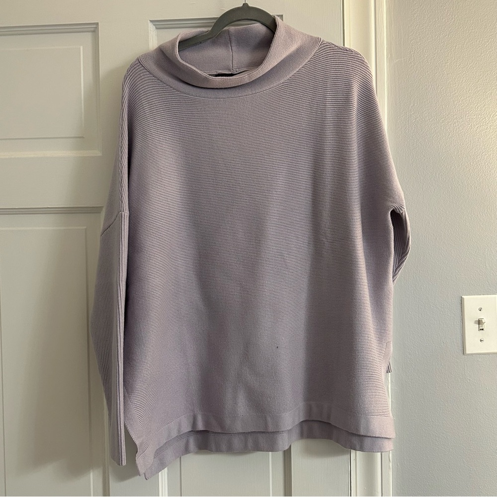 LILLUSORY Mock TurtleNeck Oversized Sweater